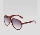 medium aviator sunglasses with G detail and signat