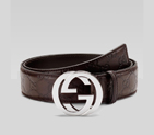 belt with interlocking G buckle