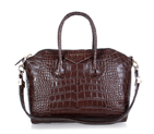Givenchy Antigona Bag Crocodile Leather 9981 Coffee 9981
