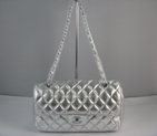 Chanel Silver color with Silver chain A1112SS