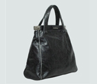 Miu Miu Oil Leather Tote Bags 90281B Black
