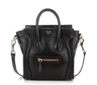 Celine Luggage Mini 165213MBA in Original Leather Dark Coffee