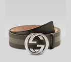 belt with interlocking G buckle