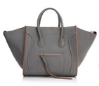 Celine Luggage Phantom Bags in Original Leather Khaki Orange