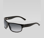 small rectangle frame sunglasses with gucci logo a