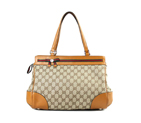 'mayfair' medium tote with bow detail and interloc