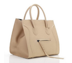 Celine Luggage Phantom Bags in Original Leather Cream