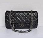 Chanel Classic Quilted Flap Bag 1113 Black Antique 1113