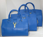 Yves Saint Laurent Cabas Chyc Medium Bag 279079M Blue