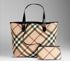 MEDIUM NOVA CHECK TOTE BAG 34890401