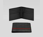 bi-fold wallet with signature web