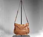 LARGE WASHED LEATHER CROSSBODY BAG