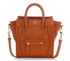 Celine Luggage Mini 165213MBA in Original Leather Orange