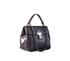 Chanel Quilted Patent Leather Flap Bag 60064DCF