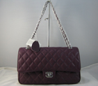 Chanel Purple color with Gold chain A1119PS