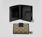 mini wallet with interlocking G charm
