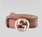 belt with interlocking G buckle