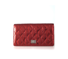 Chanel Crackled Metalized Calfskin Wallet 7