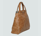 Miu Miu Oil Leather Tote Bags 90281B Wheat