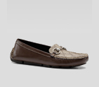 'quimper' driving moccasins with horsebit