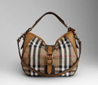 MEDIUM VINTAGE HOUSE CHECK HOBO BAG