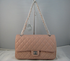 Chanel Pink color with Gold chain A1119PS