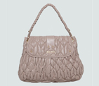 Miu Miu Tote Flap Bags Matelasse Nappa Leather 90290 Grey