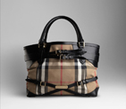 MEDIUM BRIDLE HOUSE CHECK TOTE 37638461