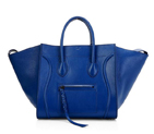 Celine Phantom Original Leather Bags Dark Blue