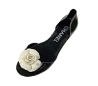 Chanel Camellia Casual flats black CSL004