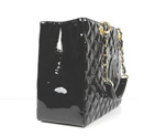Chanel Black Patent Leather Handbags 50995 Gold Hardware A50995