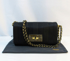 Fendi Genuine Cowskin leather in Black