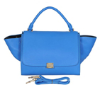 Fashion Celine Trapeze Bags Calf Leather C008 Blue