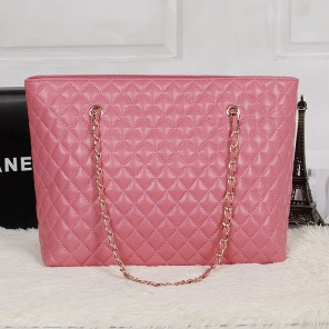 2013 Chanel Shoulder Bag Sheepskin Leather A2241 Cherry pink