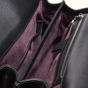 2013 Gucci lady lock leather top handle bag