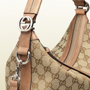 2013 Gucci miss GG original GG canvas hobo