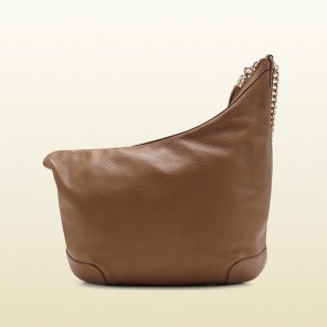 2013 Gucci soho maple brown leather shoulder bag with chain strap