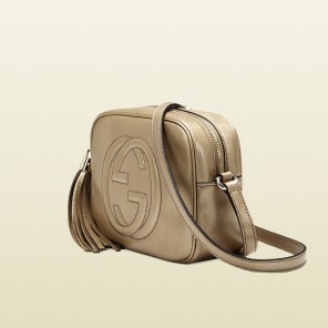 2013 Gucci soho metallic leather disco bag