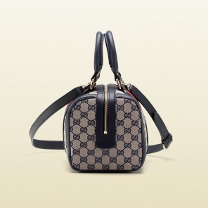 2013 Gucci vintage web boston bag