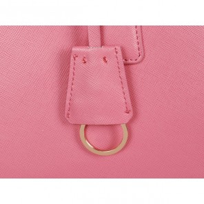 2013 Prada Classic Saffiano Tote Bag 1786 in Cherry pink