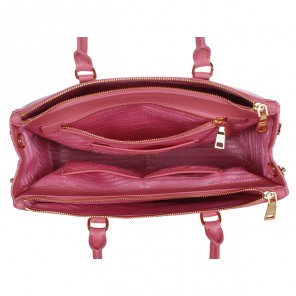 2013 Prada Classic Saffiano Tote Bag 1786 in Cherry pink