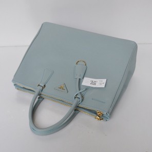 2013 Prada Classic Saffiano Tote Bag 1786 in Powderblue