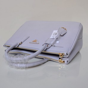 2013 Prada Saffiano Leather Tote Bag 2274 in Lavender