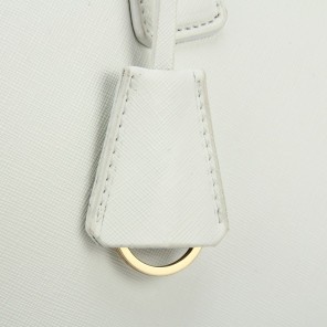 2013 Prada Saffiano Leather Tote Bag 2274 in White