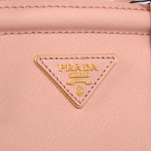 2013 Prada Saffiano Lux Tote Leather Handbag BR2404 in Cherry pink