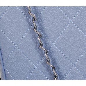 2014 Chanel Caviar Leather shouledr Tote Bag A6802 in Lavender