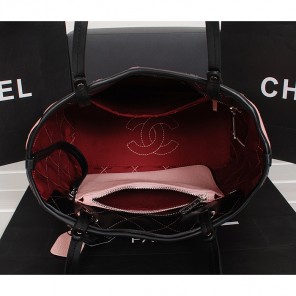 2014 Chanel Classic Shopping Bag Caviar leather A6868 in Pink