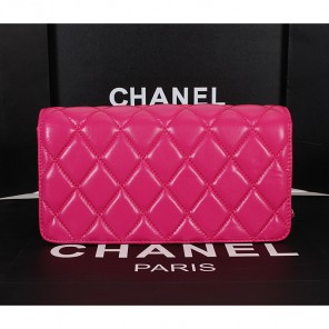 2014 Chanel Flap Shoulder Bag A2020 in Original Sheepskin Leather Rose