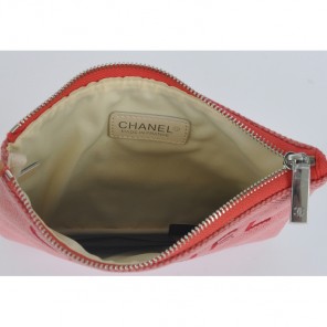 2014 Chanel Medium Canvas ipad mini Clutch bag A80118 Rose