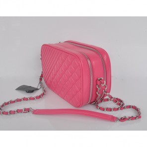 2014 Chanel Shoulder Bag Sheepskin Leather A5811 Rose